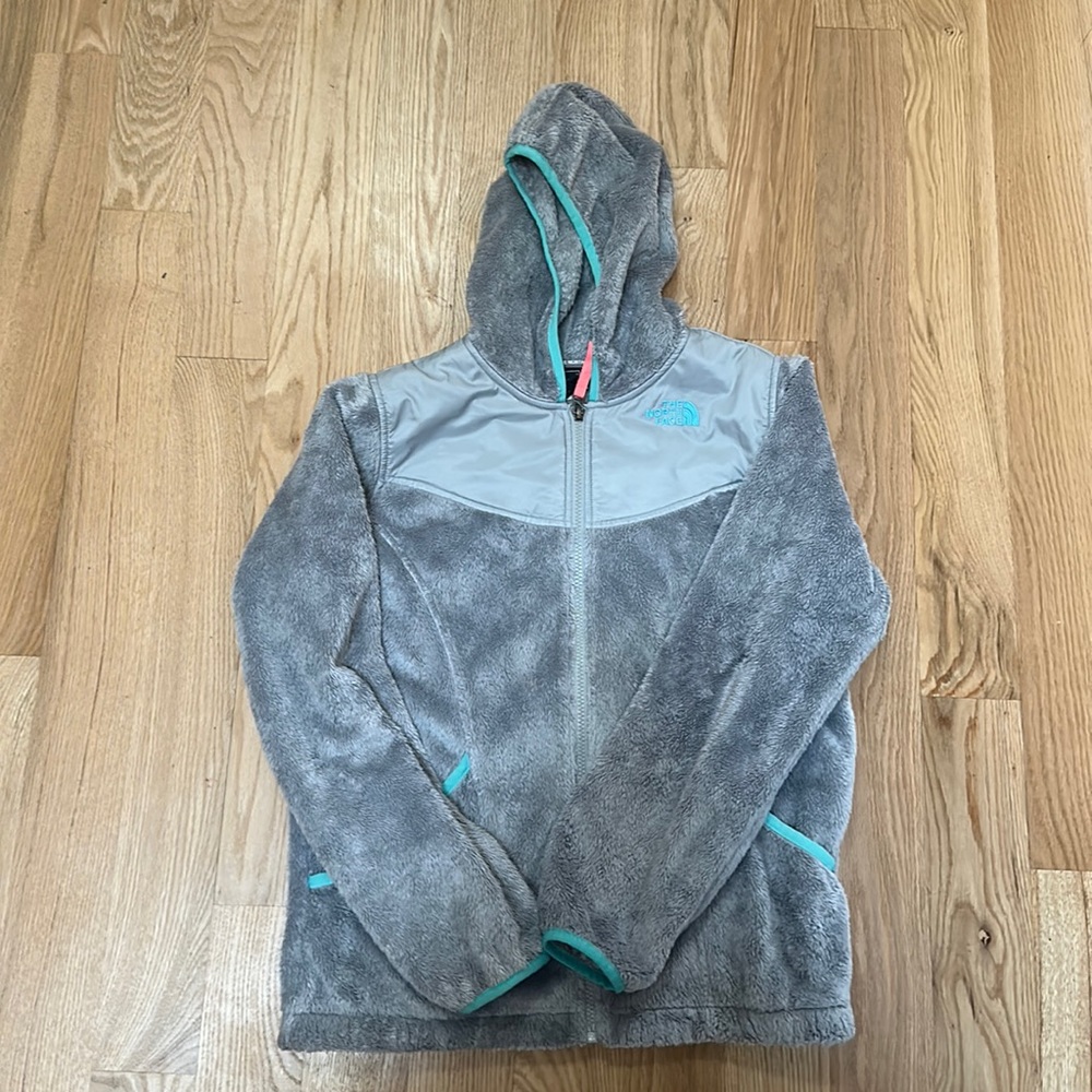 North Face fleece hoodie
